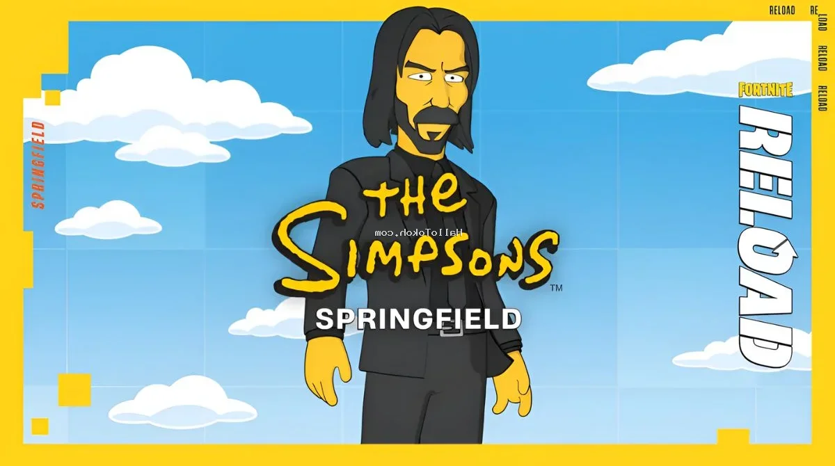 Fortnite Simpsons John Wick Skin Style Guide and Reload Quests Breakdown