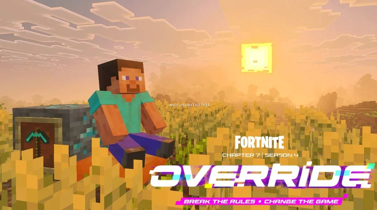 Fortnite Minecraft Crossover Teased on Discord Ahead of Chapter 7 Season 4