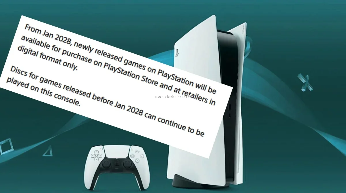 PlayStation Direct Store Updates Notice Informing PS5 Buyers About 2028 Disc Phaseout