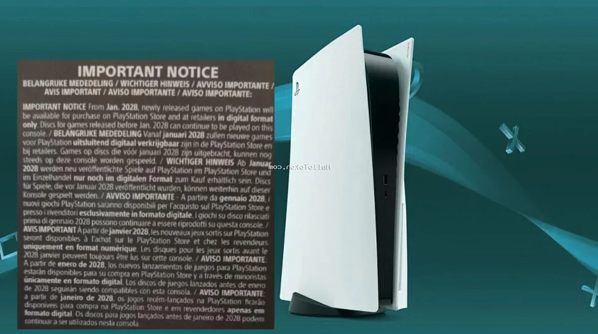 PlayStation Discontinues Physical Games In 2028 For Disc Edition Consoles<span class="gemini-post-meta-desc" style="display: block; font-size: 16px; color: #555555; line-height: 1.6; margin-top: 10px; margin-bottom: 10px; font-weight: 400; font-family: sans-serif; text-transform: none; letter-spacing: normal;">Meta Deskripsi: Sony officially warns PlayStation 5 disc edition buyers about the upcoming 2028 physical game cutoff, signaling a major transition to an all-digital gaming future.</span>