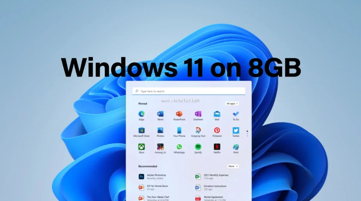 Microsoft Windows 11 Optimization Plan Targets Systems with 8GB RAM Amid Global Shortages