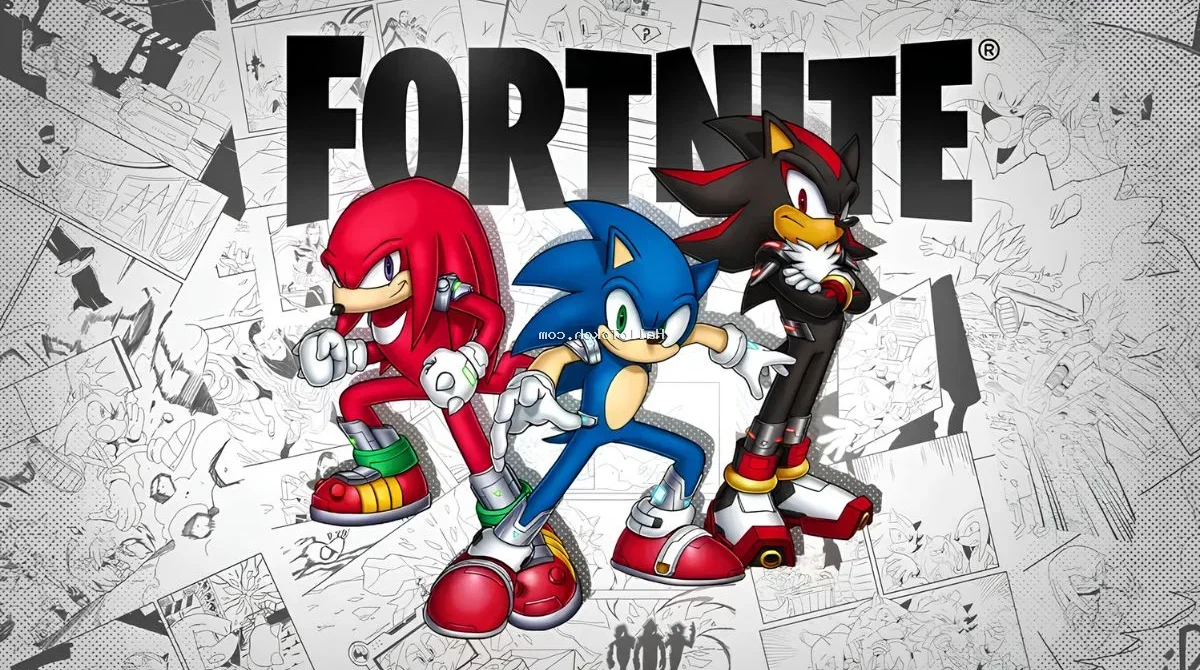 Fortnite Sonic Comic Teases Four New Skins and Cross-Reality Crossover