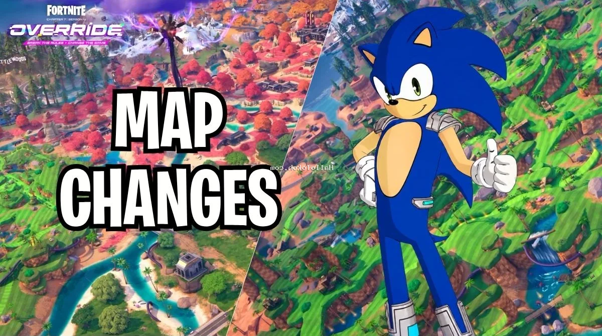 Fortnite Chapter 7 Season 4 Map Changes and All New Locations Revealed